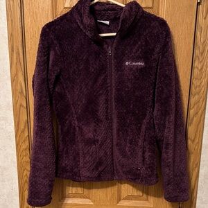 Columbia Women's Plush Jacket - Deep Purple
